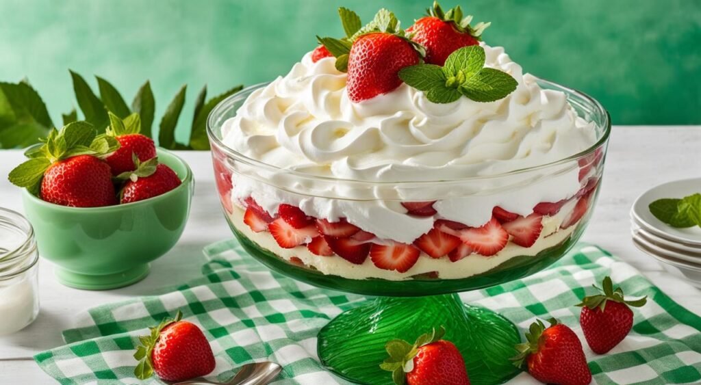 Receita de trifle de morango