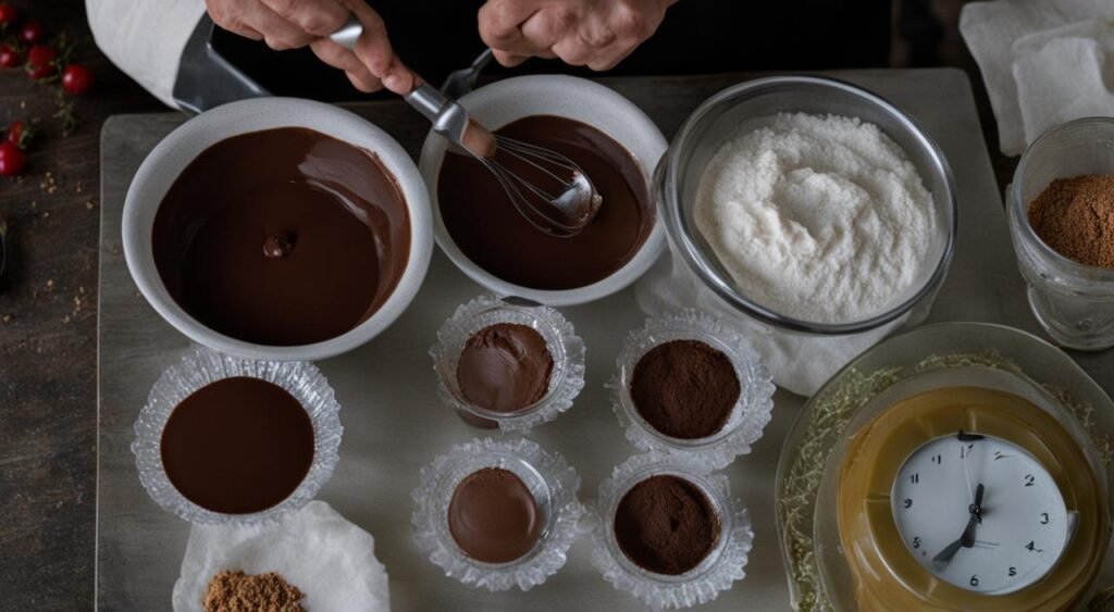 Tempo de preparo do pudim de chocolate
