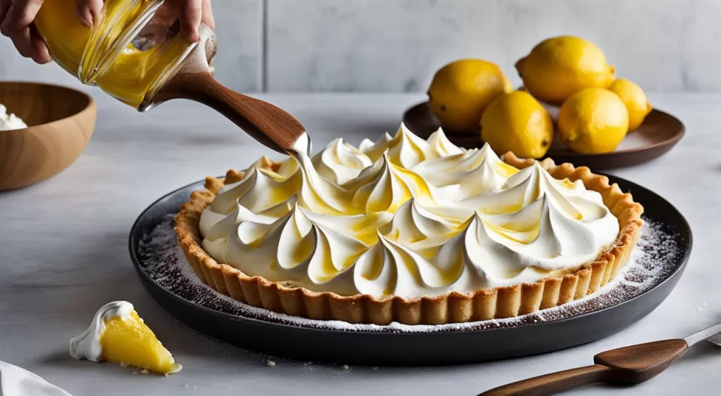 cobertura de merengue para torta de limão siciliano