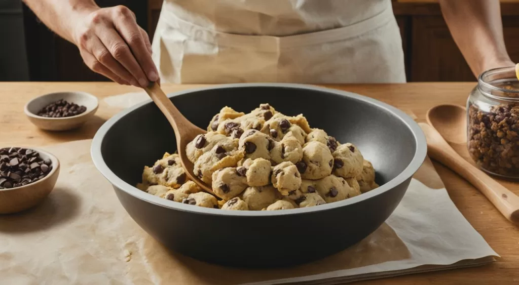 como fazer cookies de chocolate em casa