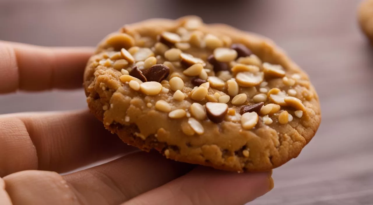 cookie de pasta de amendoim