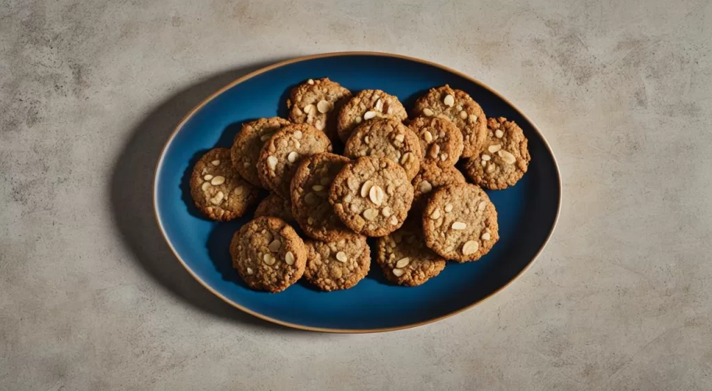 cookies de banana e aveia