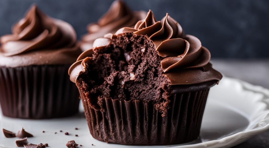 cupcake de chocolate