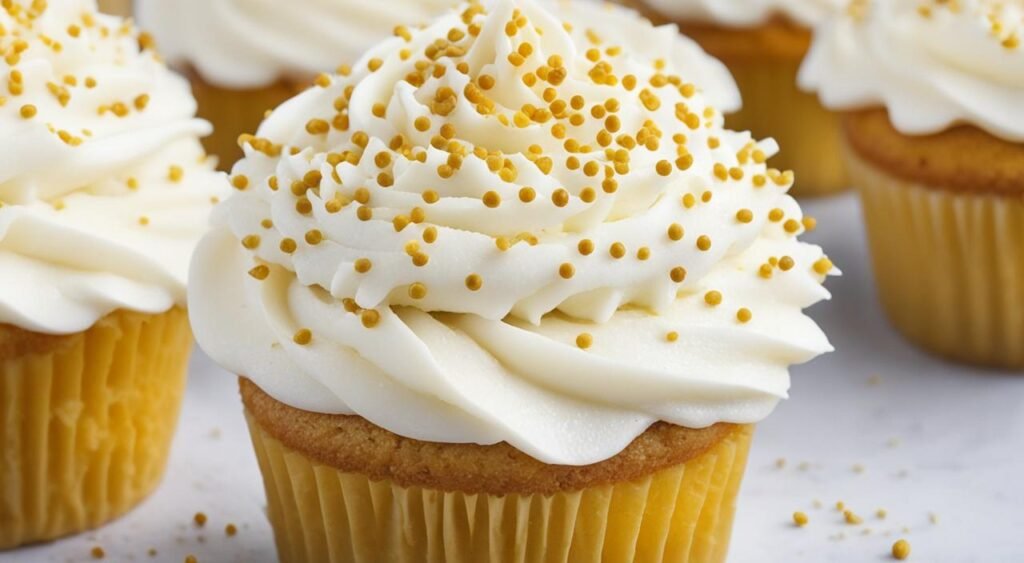 cupcakes de baunilha