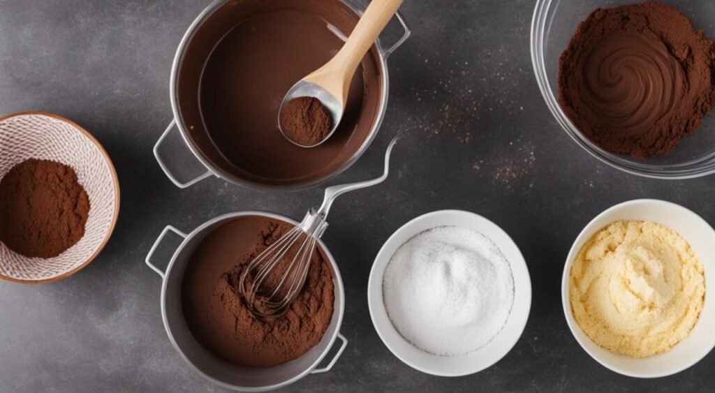 cupcakes de chocolate