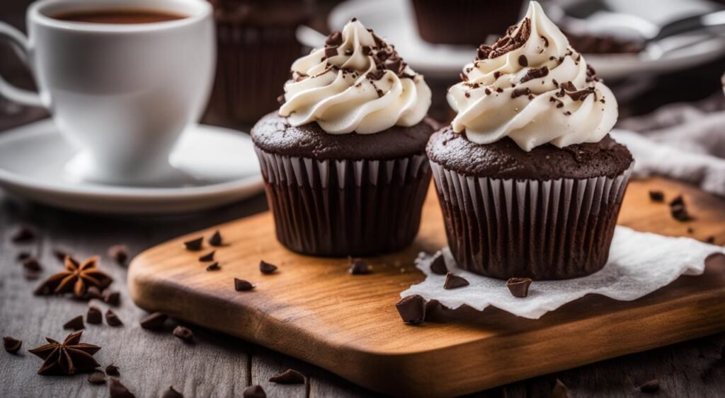 cupcakes veganos de chocolate