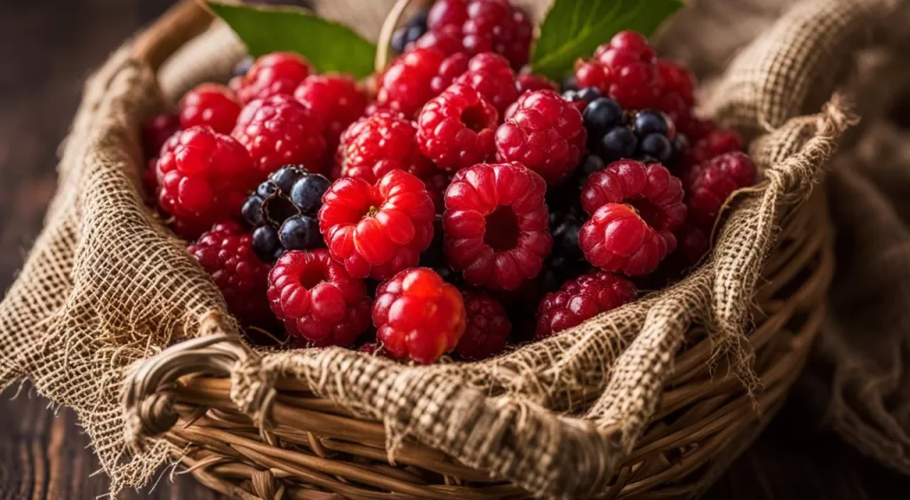 doçura natural das frutas