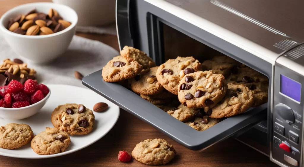 receita de cookies de microondas sem açúcar e sem farinha