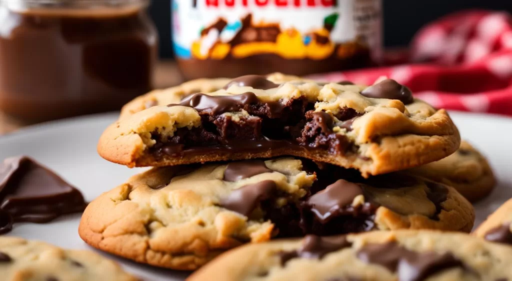 receitas de cookies com nutella