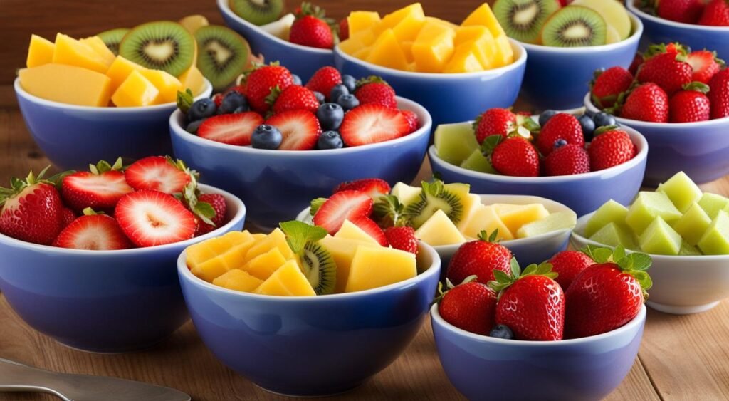 salada de frutas com leite condensado