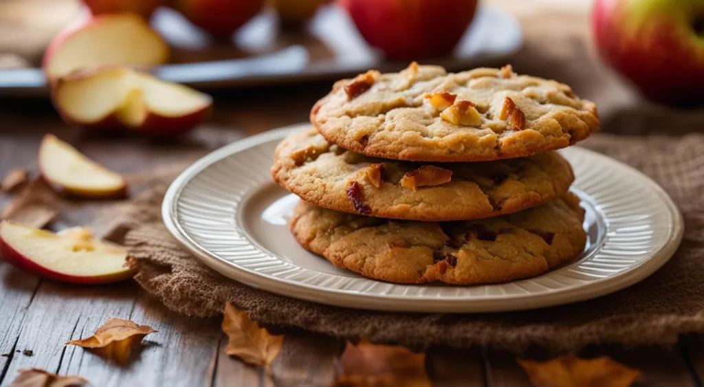 vantagens dos cookies de maçã caseiros
