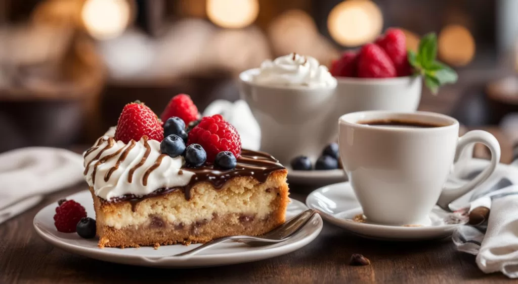 variações da torta de café